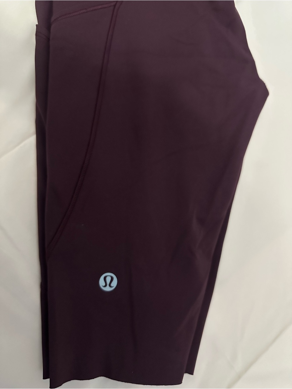 lululemon athletica Women’s Bike Shorts — Deep Plum